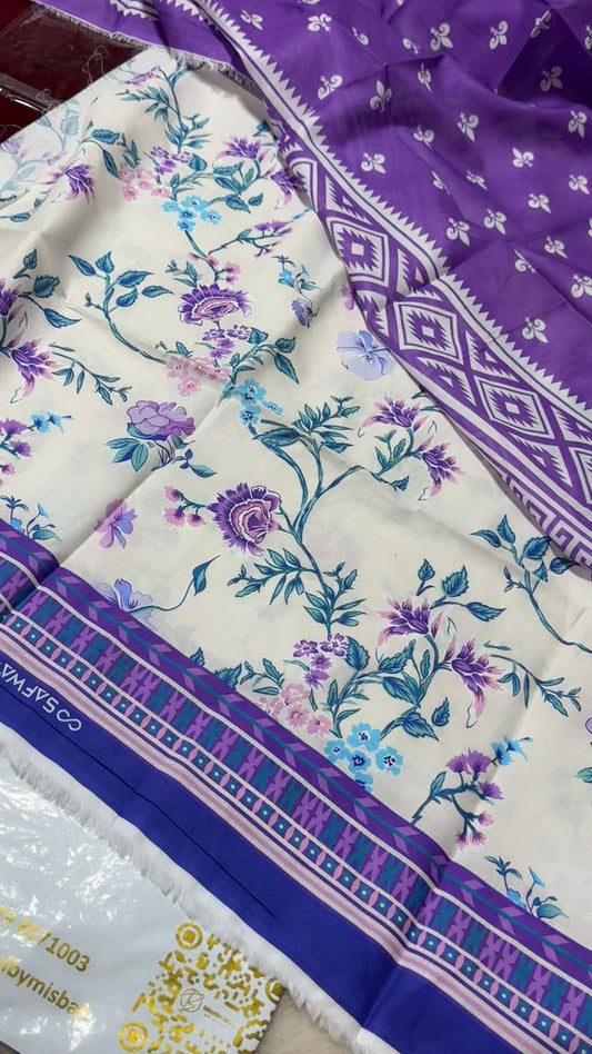 Premium lawn shirt duppata
