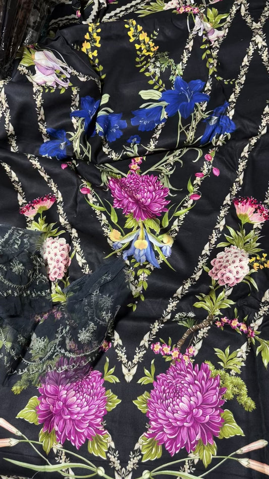 Sana safinaz embroided winter 2pc