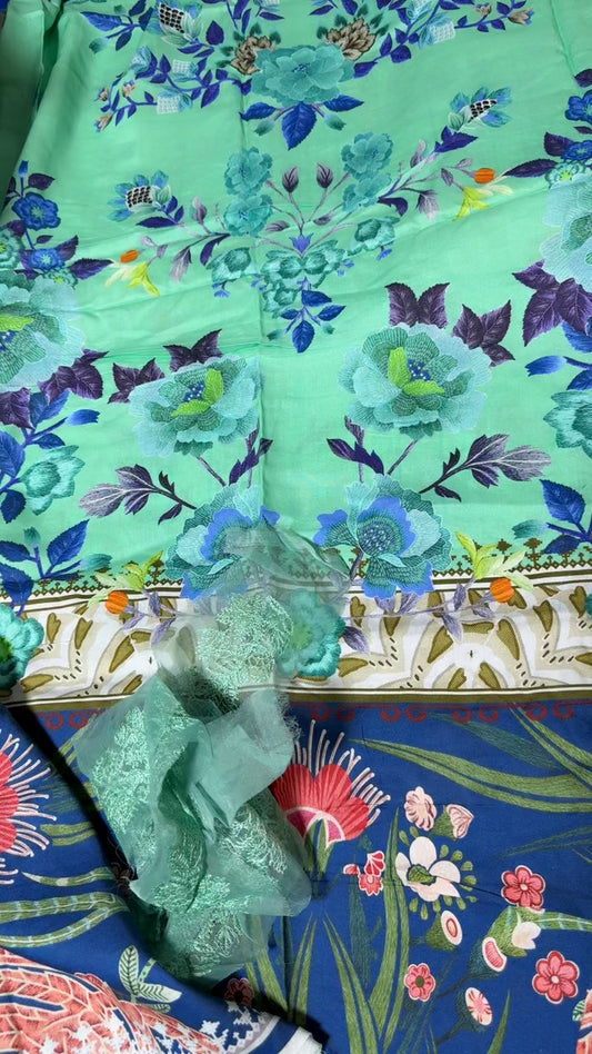 Sana safinaz embroided winter 2 pc