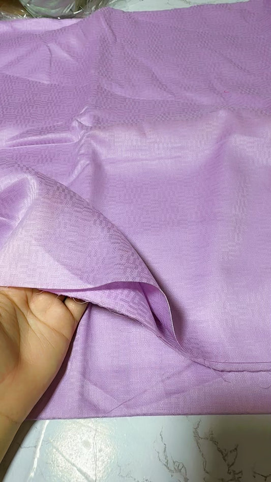 Suffuse textured cotton 2pc (light purple)
