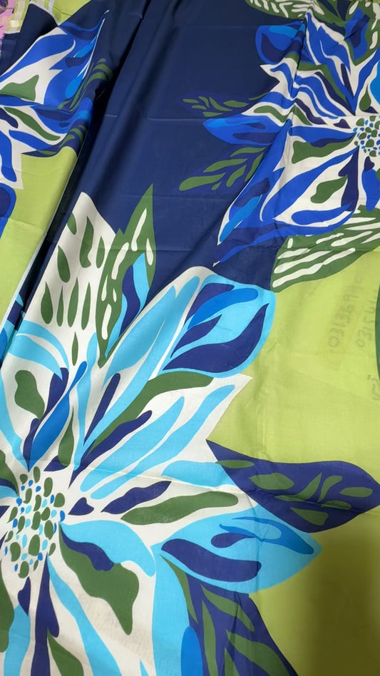 Ethnic printed cotton lawn 2 pc