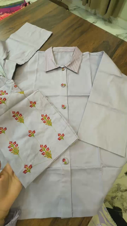 Bacha party stitched kids 2 pc