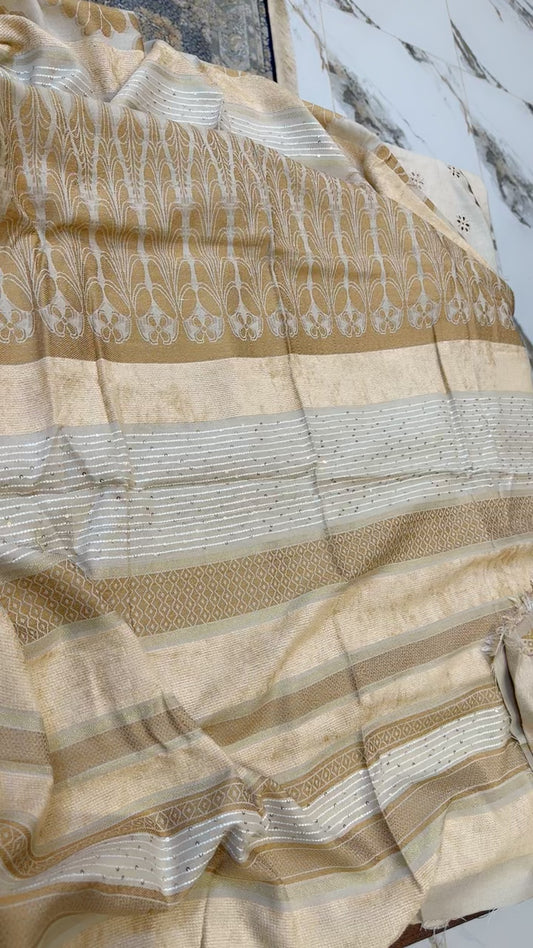 Mahees by riaz arts luxury embroided 3pc code m