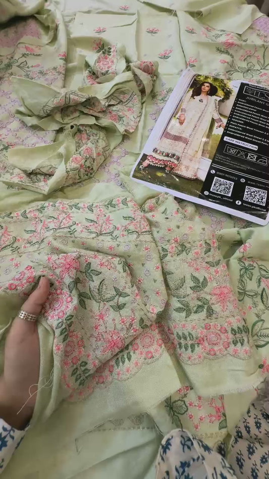 Tessa embroidered 3pc winter