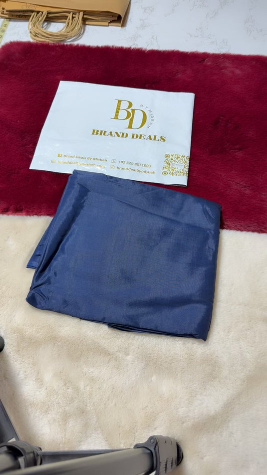 Maria b korean raw silk 2pc