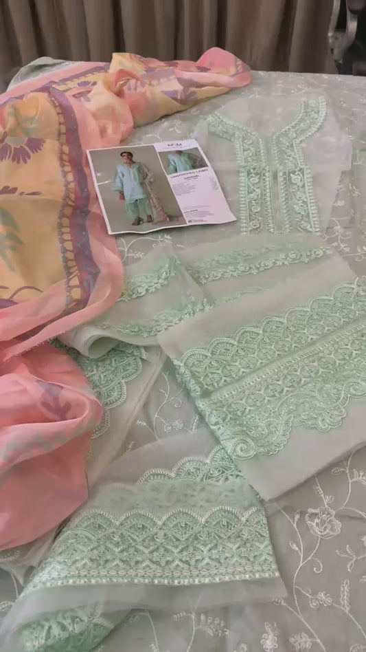 Maryum and Maria luxury lawn 3pc
