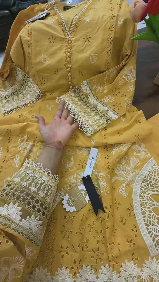 Kayseria luxury embroidered lawn 2pc stitched (c:21/L:47)
