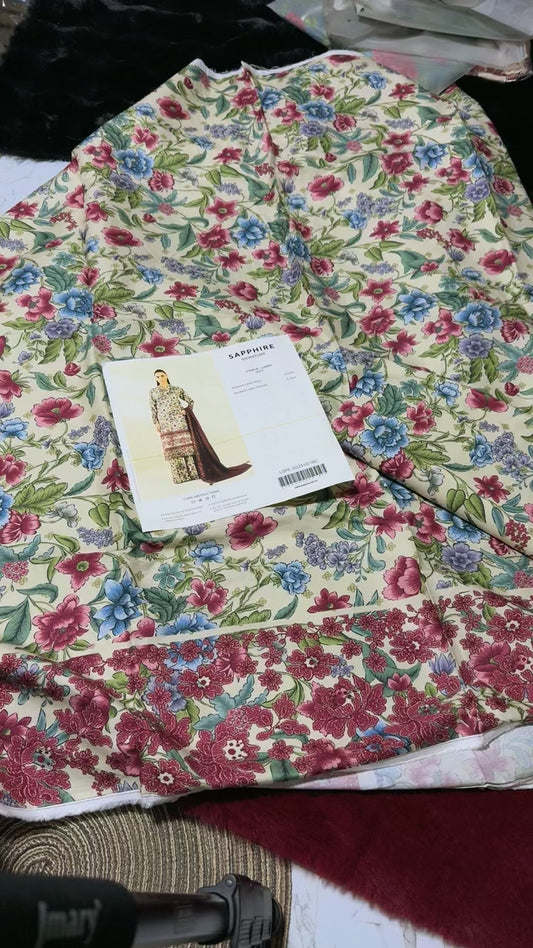 Sapphire linen 2pc