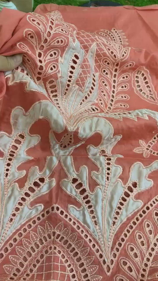Mushq luxury embroidered lawn 3pc