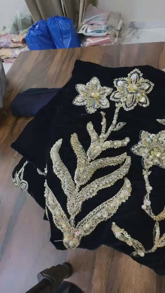 Mushq luxury formal 3 PC velvet