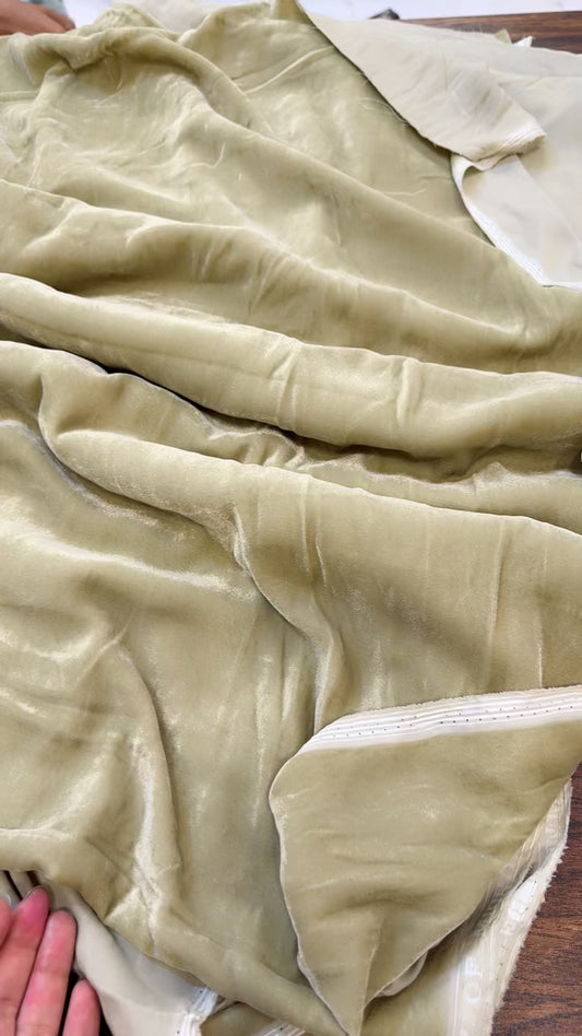 Velvet 2pc  9000 micro complete  5yard fabric Pista