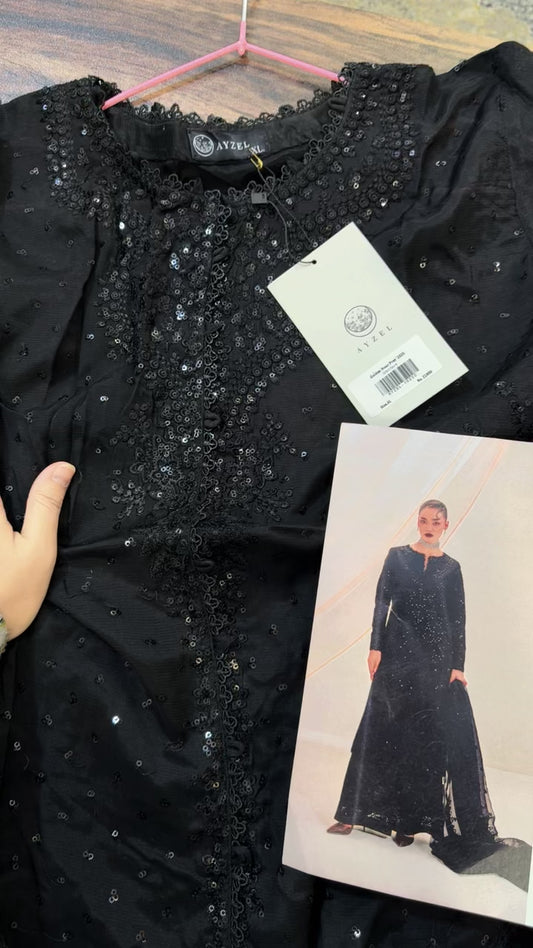 Afroze luxury embroidered 3pc stitched