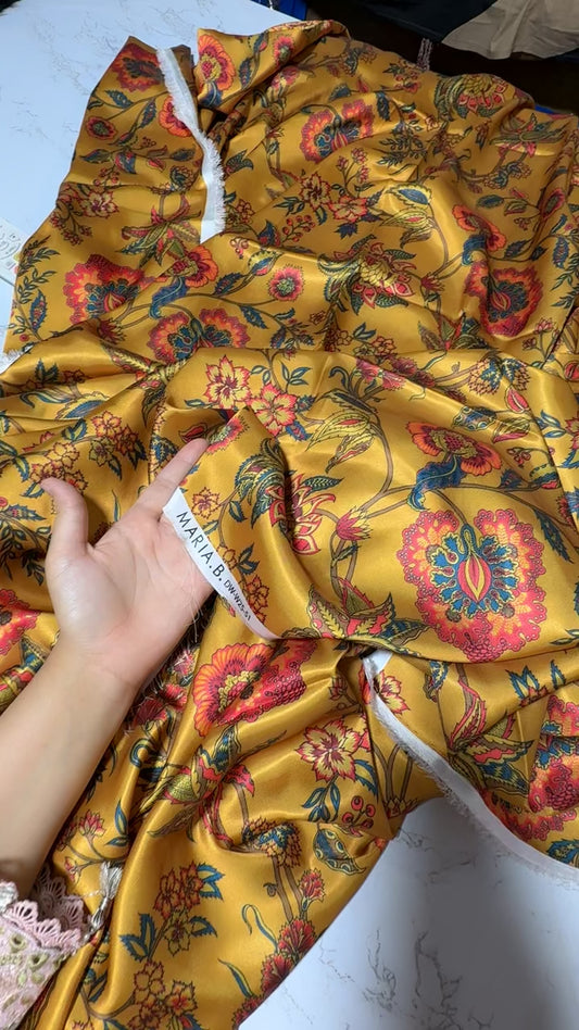 Maria b shamose silk 2pc