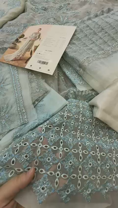 Afrozeh luxury formal 3 PC