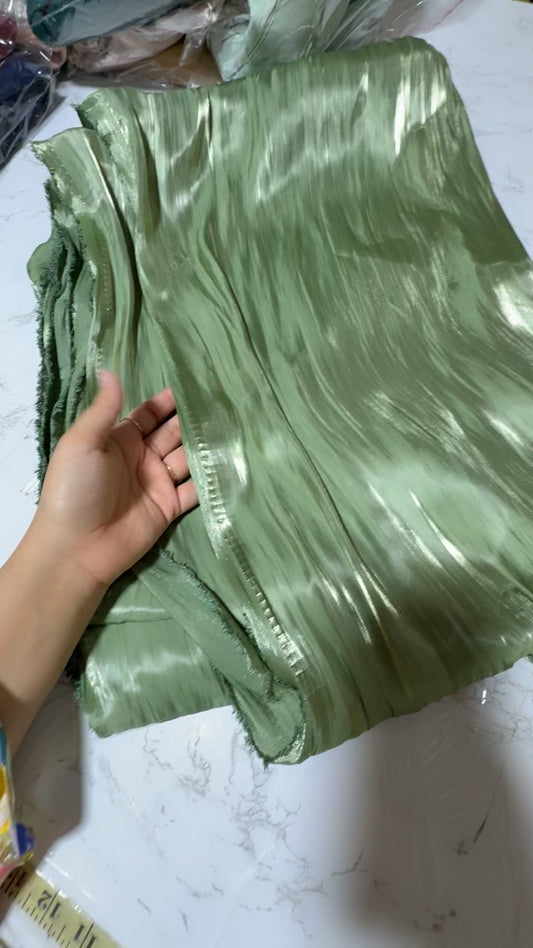 Sheesha silk / lava silk 2pc (olive green)