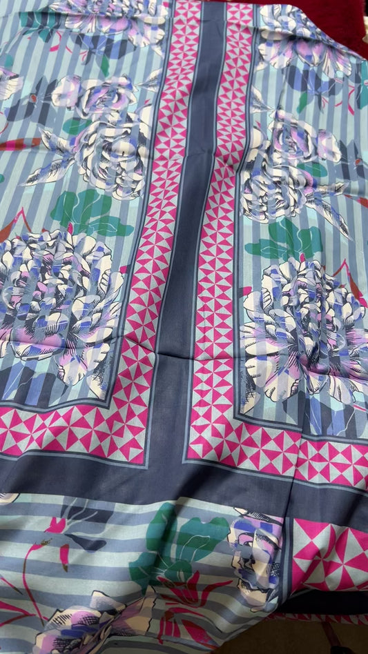 Most viral style Printed lawn shirt trouser