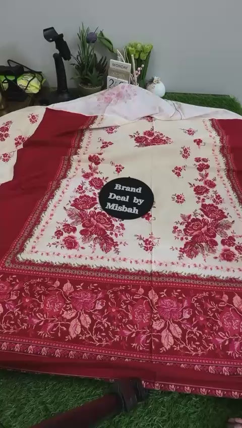 Ethnic winter printed shirt