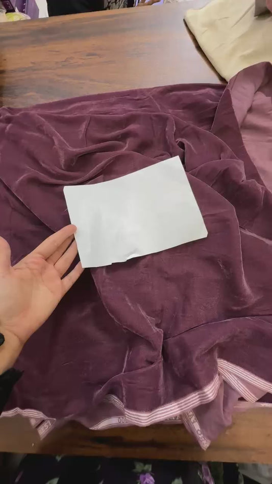 9000 micro velvet 2 pc complete 5 yard fabric