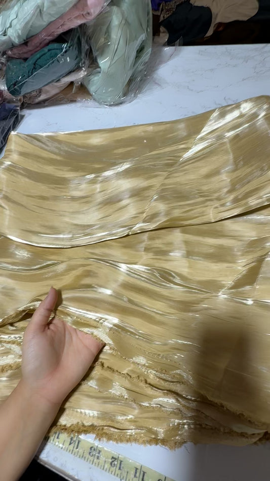 Lava silk/sheesha silk 2pc (gold)