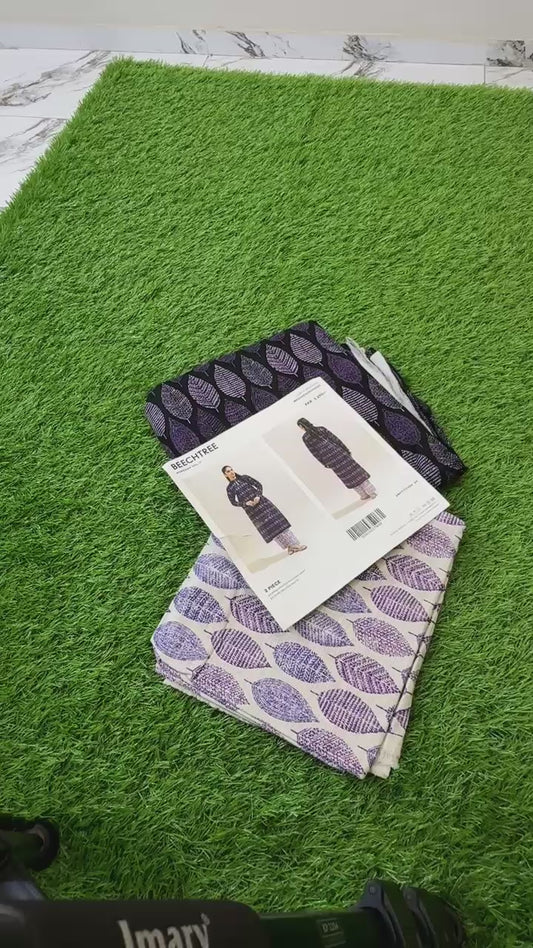 Beechtree printed khadar 2pc