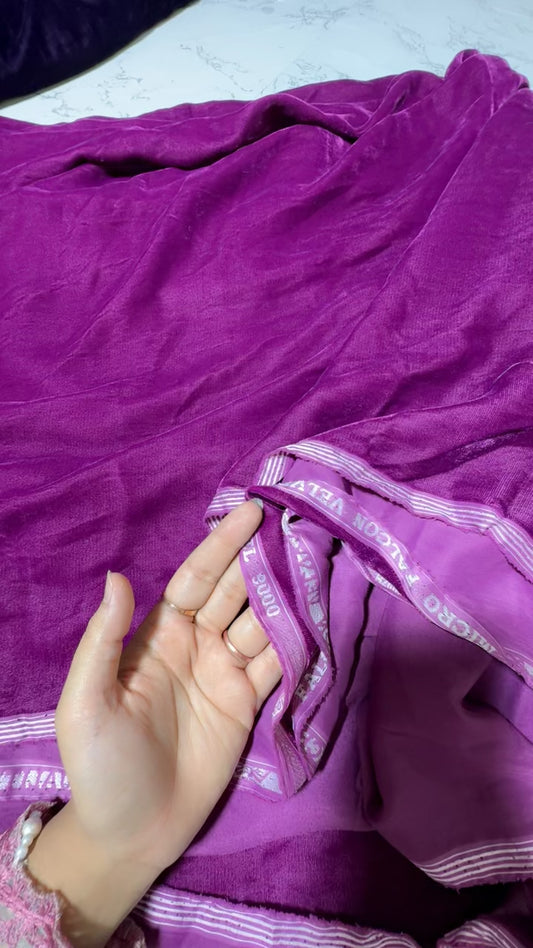 Velvet 2pc 9000 micro complete 5 yard fabric c