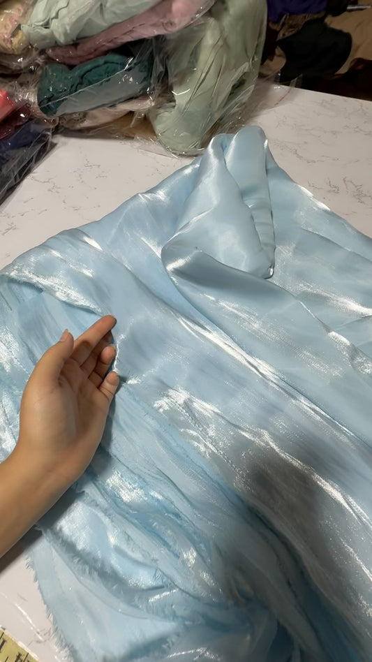 Lava silk/sheesha silk 2pc (sky blue)