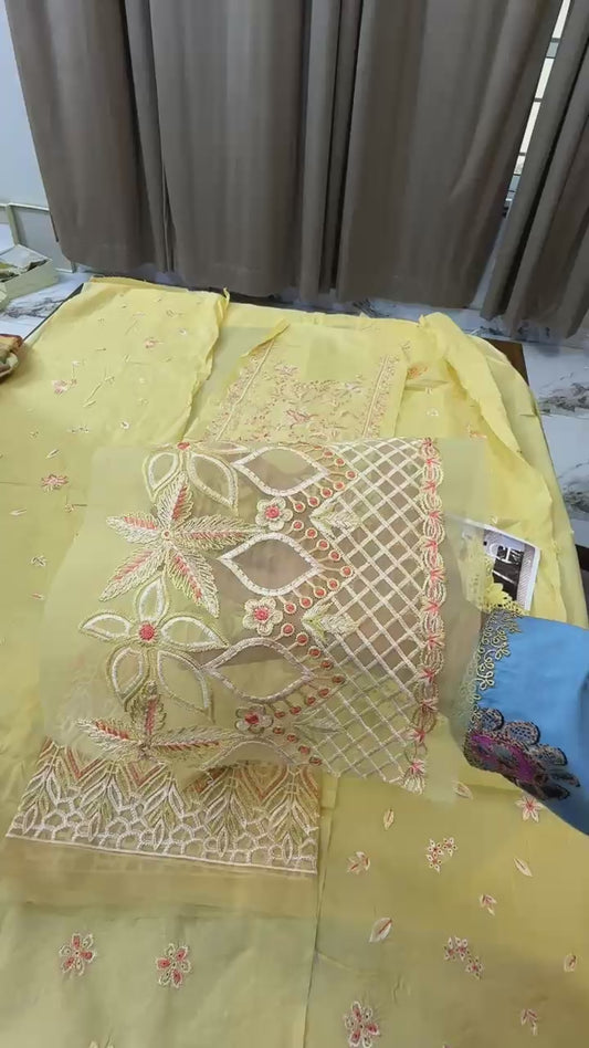Rang rasiya luxury embroided lawn 3pc