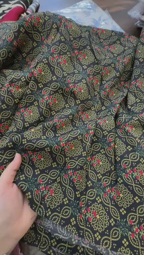 Clearance Sale Maria b 💯 percent original printed raw silk 2 pc