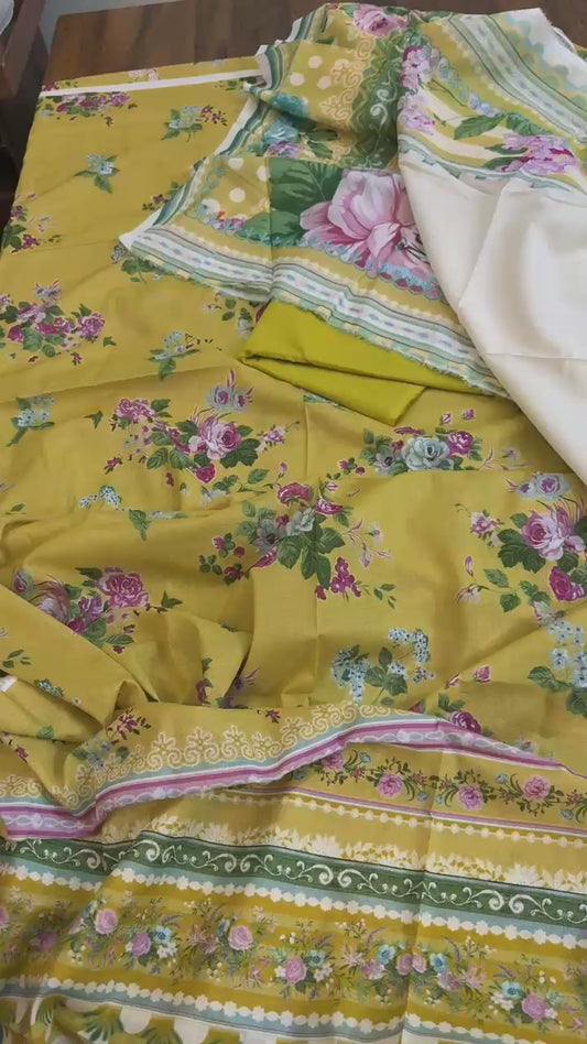 Elaf printed lawn 3pc