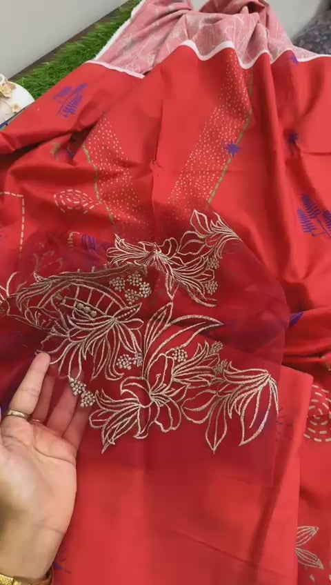 Mushq printed 2 pc with patche