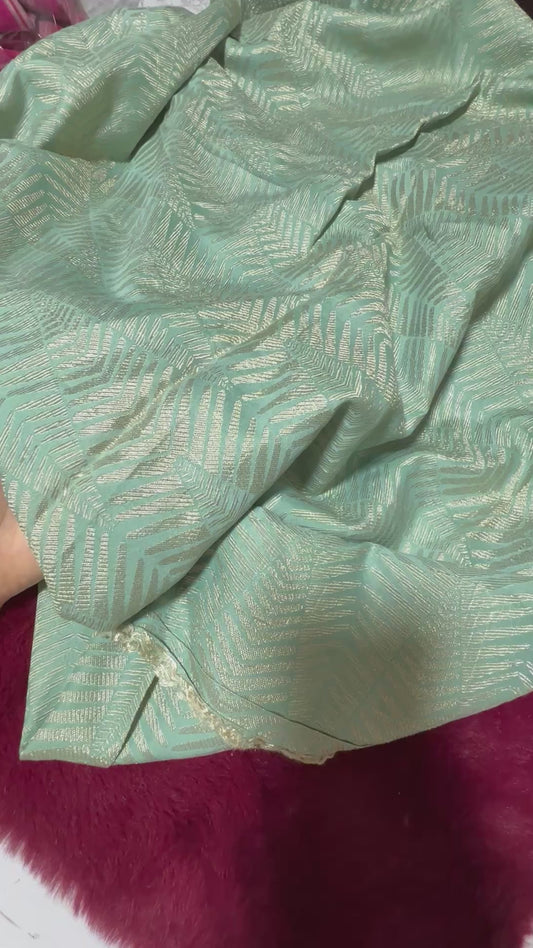 Zara shahjahan lawn jacquard 2pc