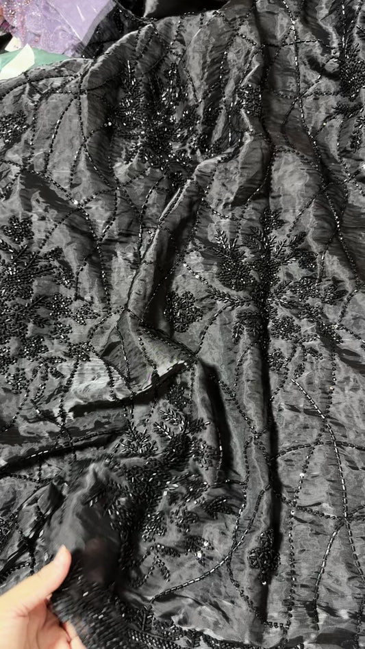 Turkish wedding  cut dana sheesha silk shirt duppata