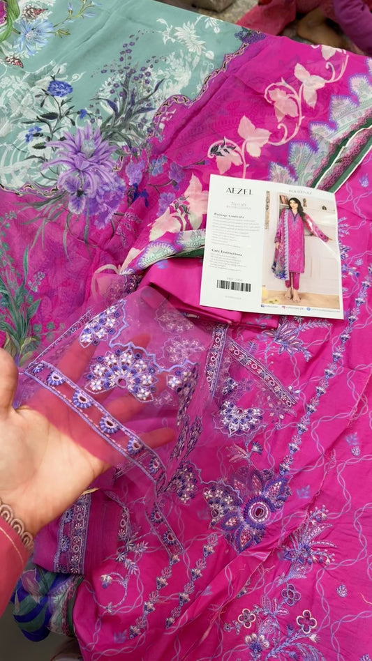 Mushq roheenaz luxury 3pc (Novah)