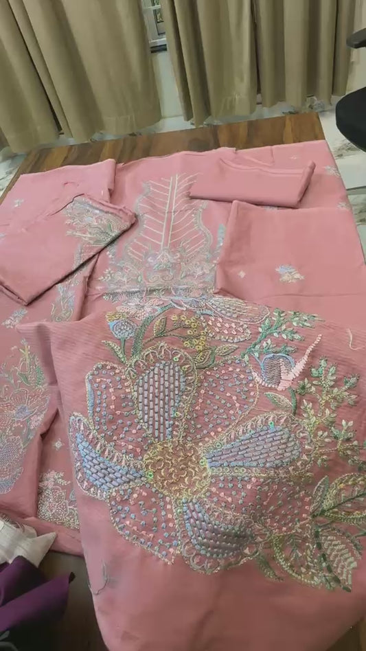 Tessa luxury embroidered lawn 3pc