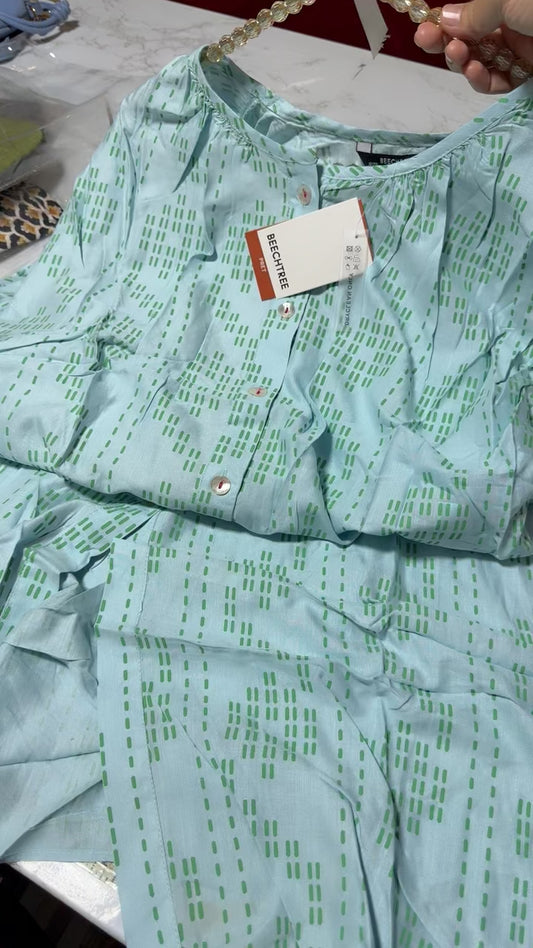 Beechtree winter printed shirt code i