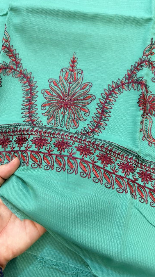 Khaadi luxury embroidered 2 PC code u