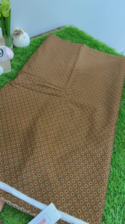 Ethnic all over printed khaddar 2 pc