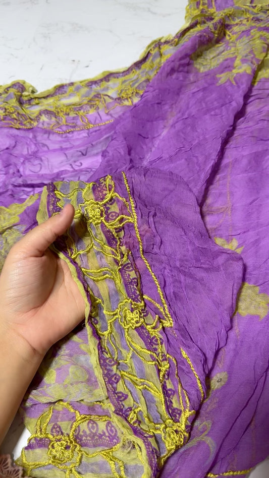 Baroque/charizma/ nureh/Pure chiffon duppata b fresh