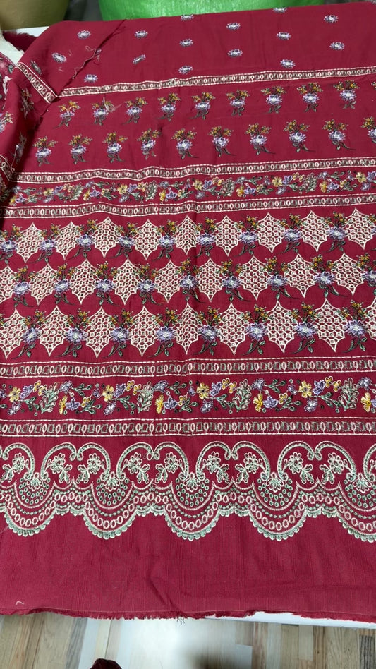 Riaz arts luxury embroided winter 3pc