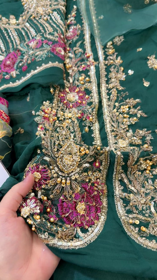 Chrizma dastan e jashan luxury wedding 3pc