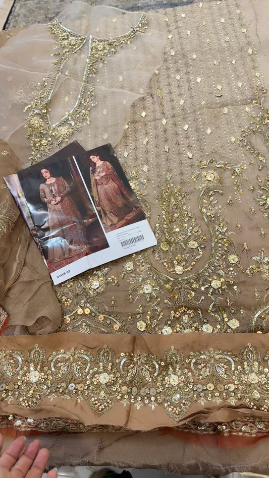 Chrizma dastan e jashan luxury wedding  3pc