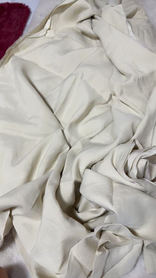 Sana safinaz raw silk 2pc dyeable (M)