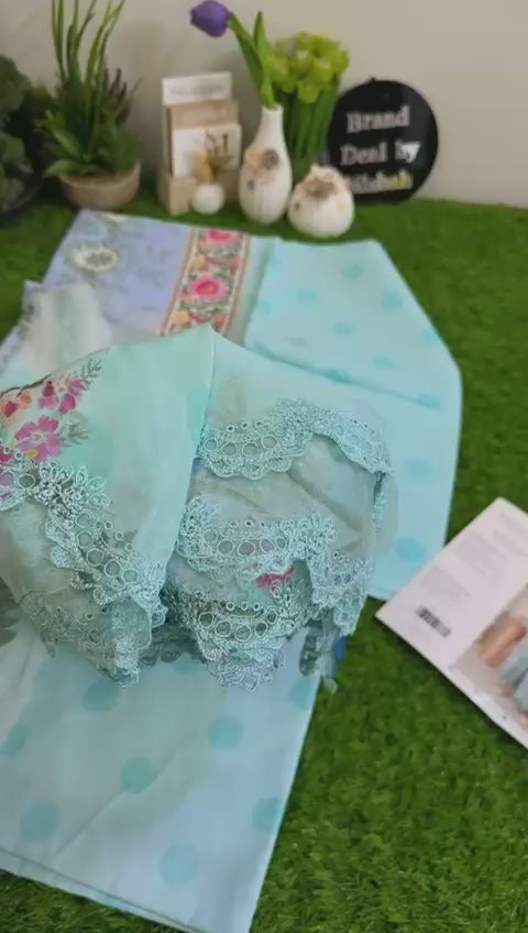 Mushq Roheenaz embroidered 3pc