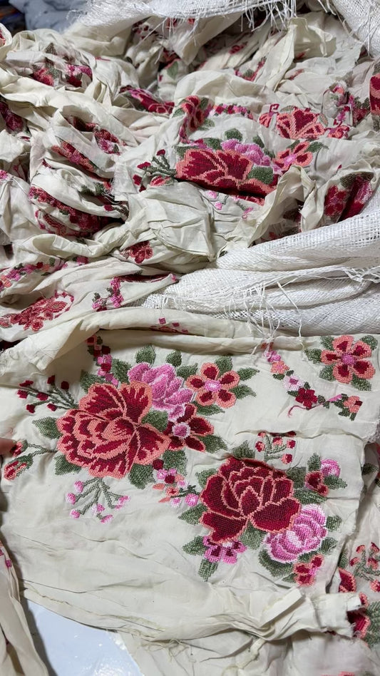 Zara shahjahan embroided pannel (1 pannel)