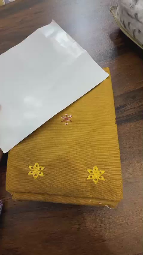 Khadi net pure embroided 2pc clearance sale