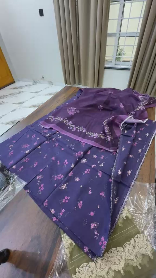 Iznik printed lawn 3pc