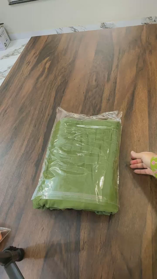 Pistachio green 9000 micro velvet 2 pc