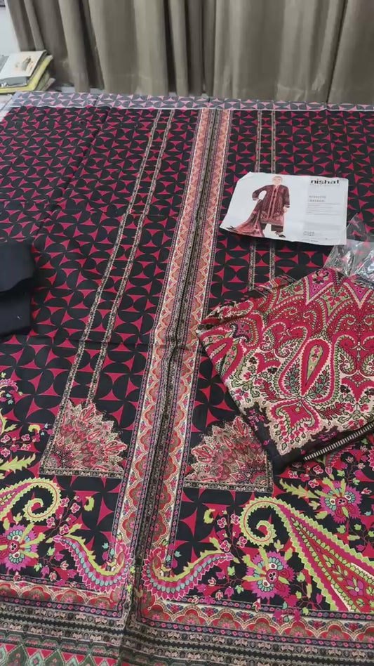 Nishat Printed Lawn 3pc