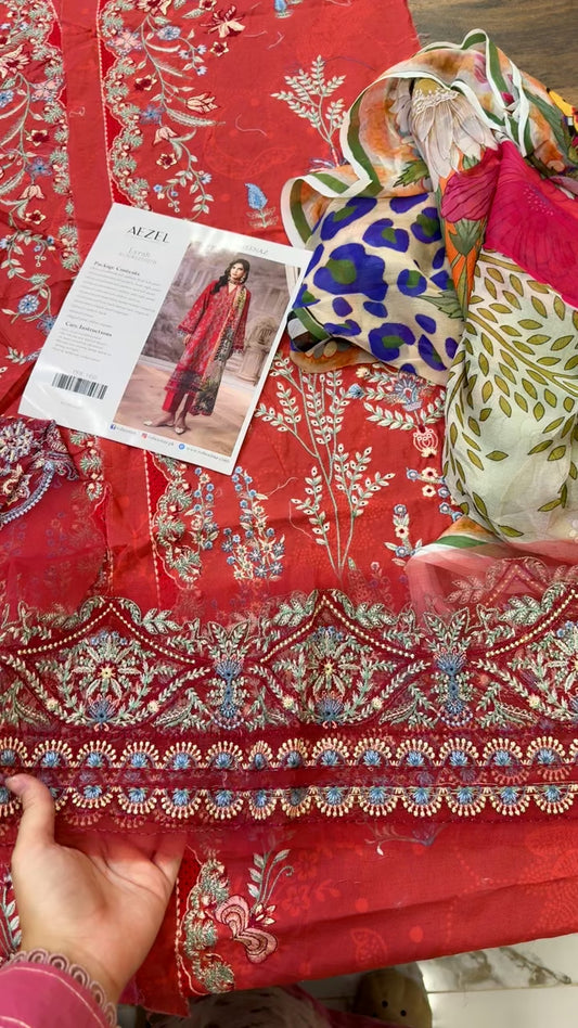 Mushq roheenaz luxury 3pc (Lyrah)