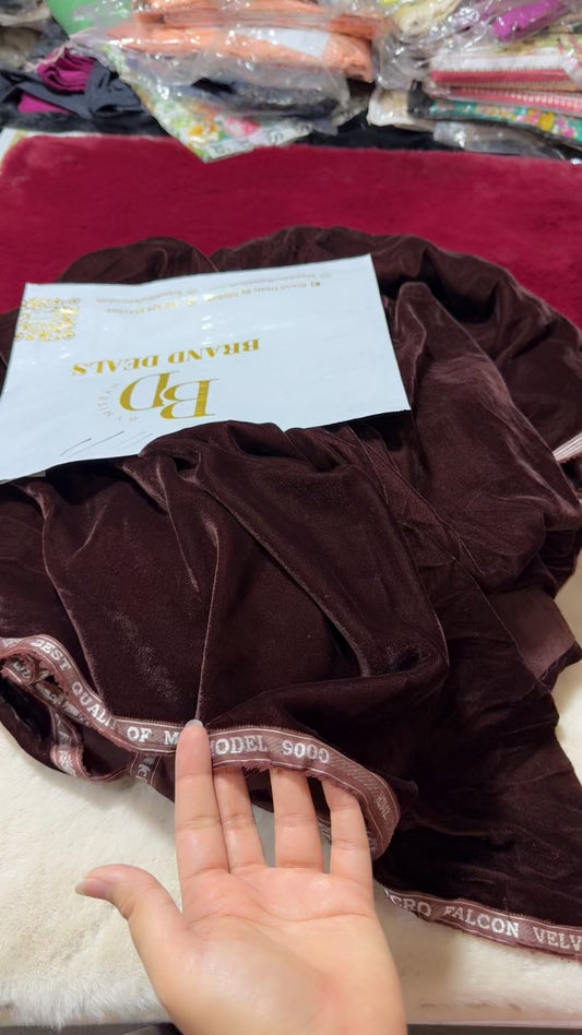 Velvet 2pc 9000micro velvet Brown